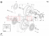 DUCATI 2005 Monster 620 WHEELS » FRONT WHEEL