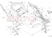 DUCATI 2020 Multistrada 1260 REAR FRAME COMP. [MOD:MS1260]