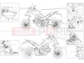 DUCATI 2020 Multistrada 1260 LABEL, WARNING [MOD:MS1260;XST:JAP]