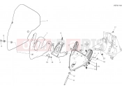 DUCATI 2020 Multistrada 1260 WINDSHIELD [MOD:MS1260]