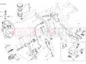 DUCATI 2020 Multistrada 1260 Enduro REAR BRAKING SYSTEM [MOD:MS1260E]