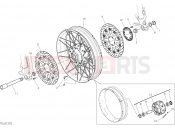 DUCATI 2020 Multistrada 1260 Enduro FRONT WHEEL [MOD:MS1260E]