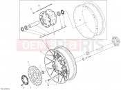 DUCATI 2020 Multistrada 1260 Enduro REAR WHEEL [MOD:MS1260E]