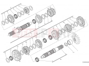 DUCATI 2020 Multistrada 950  GEAR BOX [MOD:MS950]