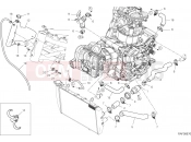 DUCATI 2020 Multistrada 950 S COOLING CIRCUIT [MOD:MS950S]