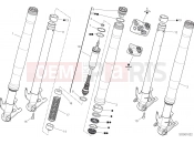 DUCATI 2020 Streetfighter V4 FRONT FORK [MOD:SFV4]