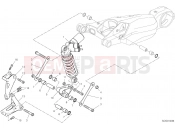 REAR SHOCK ABSORBER [MOD:SFV4 S] - Ducati Streetfighter V4 S 2020