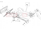 PLATE HOLDER [MOD:PANV2;XST:JAP] - Ducati Superbike Panigale V2 2020