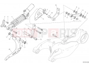 REAR SHOCK ABSORBER [MOD:PANV2] - Ducati Superbike Panigale V2 2020