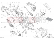DUCATI 2020 SuperSport S REAR FRAME COMP. [MOD:SS 939 S]