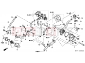 HONDA FJS600D3 ED SILVER WING 2003 E-6 WATER PUMP