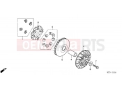 HONDA FJS600D3 ED SILVER WING 2003 E-13 DRIVE FACE