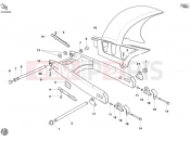 DUCATI 2005 Monster 620 Dark Single Disc SWING ARM » SWING ARM