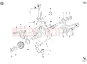 DUCATI 2005 Monster 620 Dark Single Disc CRANKSHAFT » ENGINE CASE