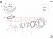 DUCATI 2005 Supersport 800 SS CYLINDER - PISTON » ENGINE CASE