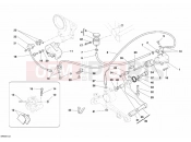 DUCATI 2005 Monster S2R 800 DARK REAR BRAKE SYSTEM » BRAKING SYSTEM
