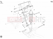 DUCATI 2005 Monster S4R REAR SHOCK ABSORBER » SWING ARM