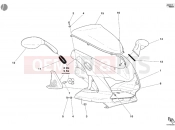 DUCATI 2005 Sporttouring ST3 COWLING » PLASTICS