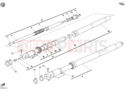 DUCATI 2005 Sporttouring ST4 S ABS FRONT FORK » FRONT SUSPENSION