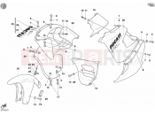 DUCATI 2005 Sporttouring ST4 S ABS FAIRING » PLASTICS
