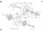 DUCATI 2005 Sporttouring ST4 S ABS WHEELS » FRONT WHEEL