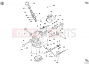 DUCATI 2004 Multistrada 1000 HORIZONTAL CYLINDER HEAD » VALVE DRIVE