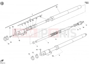 DUCATI 2004 Supersport 1000 SS FRONT FORK » FRONT SUSPENSION
