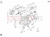 DUCATI 2004 Supersport 800 SS VERTICAL CYLINDER HEAD » VALVE DRIVE