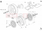 DUCATI 2004 998 Final Ed. WHEELS » FRONT WHEEL