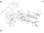 DUCATI 998 Final Ed. Single-Seat REAR MUDGUARD » PLASTICS