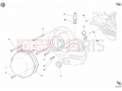DUCATI 998 Final Ed. Single-Seat CLUTCH COVER, OUTER » CLUTCH