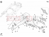 DUCATI Superbike 998 Matrix Single-Seat REAR MUDGUARD » PLASTICS