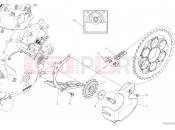 DUCATI Panigale V2 FRONT SPROCKET - CHAIN [MOD:PANV2]