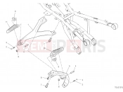 DUCATI Panigale V2 REAR FOOTREST [MOD:PANV2]
