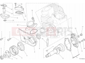 DUCATI 2016 Scrambler Urban Enduro HEAD HORIZONTAL - DISTRIBUTION