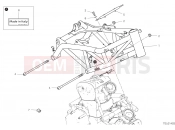 DUCATI 2021 HYPERMOTARD 950 RVE FRAME [MOD:HYM RVE;XST:ROK]
