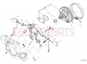 DUCATI 2021 Scrambler 1100 Dark Pro HEADLIGHT [MOD:SCR11DRK;XST:EUR,ROK]