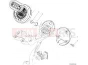 DUCATI 2021 Scrambler 1100 Dark Pro INSTRUMENT PANEL [CPT:D35;MOD:SCR11DRK]