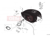 DUCATI 2021 Scrambler 1100 Dark Pro TANK [MOD:SCR11DRK]