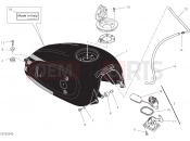 DUCATI 2021 Scrambler Desert Sled Fasthouse TANK [MOD:SCR800FH;XST:ROK]