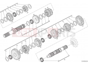 DUCATI Scrambler Icon Dark GEAR BOX [MOD:SCR800DK]