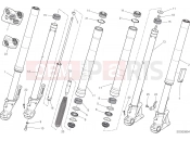 DUCATI Scrambler Icon Dark FRONT FORK [MOD:SCR800DK]