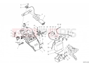 DUCATI 2020 Scrambler 1100 Pro BATTERY HOLDER [MOD:SCR11DRK]