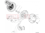 DUCATI 2020 Scrambler 1100 Pro INSTRUMENT PANEL [CPT:D35;MOD:SCR11DRK]