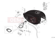 DUCATI 2020 Scrambler 1100 Pro TANK [MOD:SCR11DRK]
