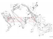 DUCATI 2020 Scrambler 1100 Pro REAR FRAME COMP. [MOD:SCR11DRK]