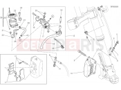 DUCATI 2018 Scrambler Cafe Racer FRONT BRAKE SYSTEM [MOD:SCR800CR]