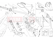 DUCATI Scrambler Full Throttle HANDLEBAR AND CONTROLS [MOD:SCR800FT]