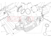 DUCATI Scrambler Full Throttle VERTICAL CYLINDER HEAD - TIMING [MOD:SCR800FT]