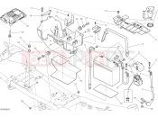 DUCATI Scrambler Flat Track Pro BATTERY HOLDER [MOD:SCR800FP]